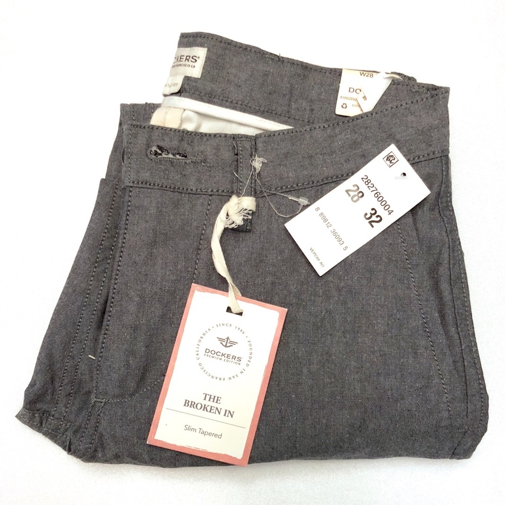 “The Broken In” Docker’s Gray Chinos